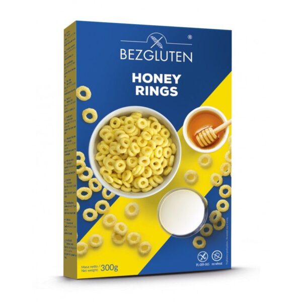 Bezgluten Honey Rings glutenfrei