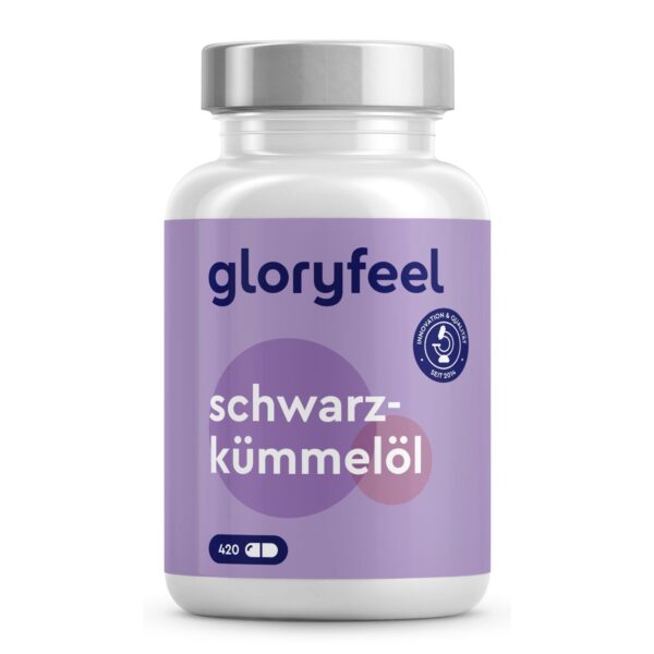 gloryfeel® Schwarzkümmelöl Kapseln