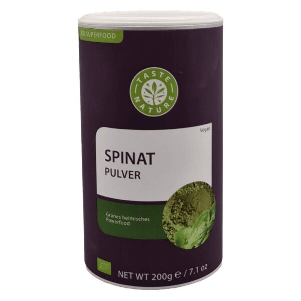 Taste Nature Bio Spinat Pulver