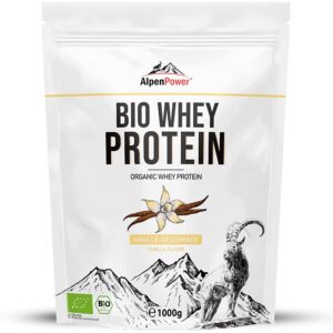 AlpenPower Bio Whey Protein- Vanille