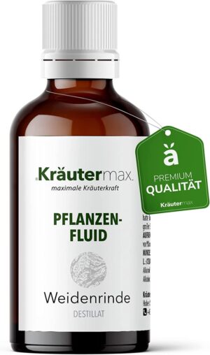 Kräutermax Pflanzenfluid Weidenrinde Tropfen