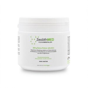 Zeolith MED Detox Pulver ultrafein