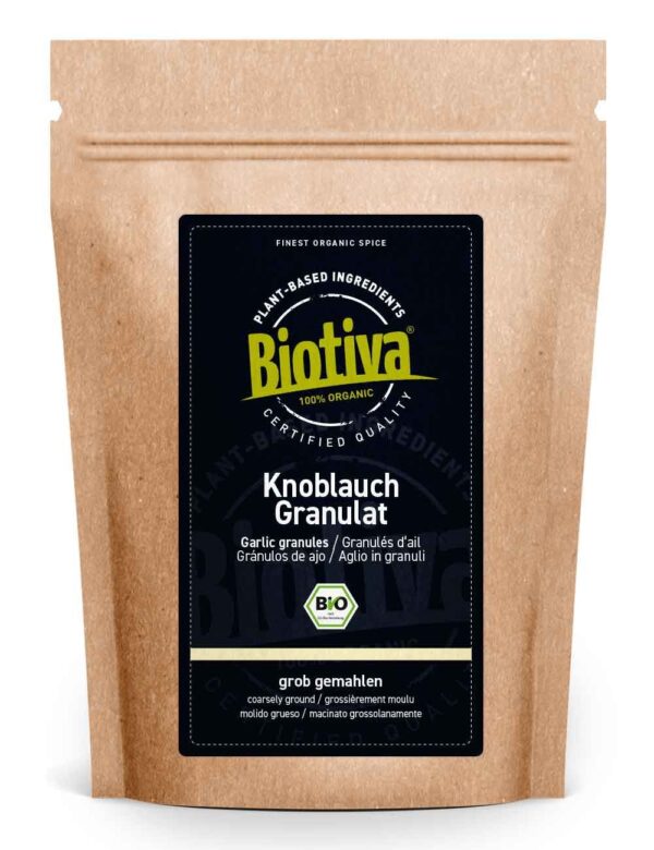 Biotiva Knoblauch Granulat Bio