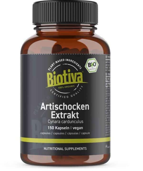 Biotiva Artischocken Extrakt Kapseln Bio