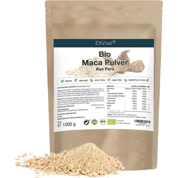 EXVital® BIO Maca Pulver von EXVital aus Peru