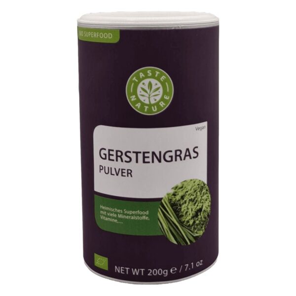 Taste Nature Bio Gerstengras Pulver