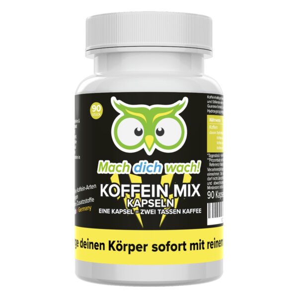 Koffein Mix Kapseln - Mach dich wach!®