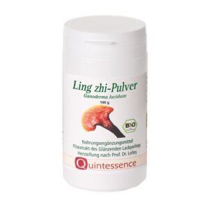 Ling zhi - Ganodermin Pulver in Bioqualität von Quintessence