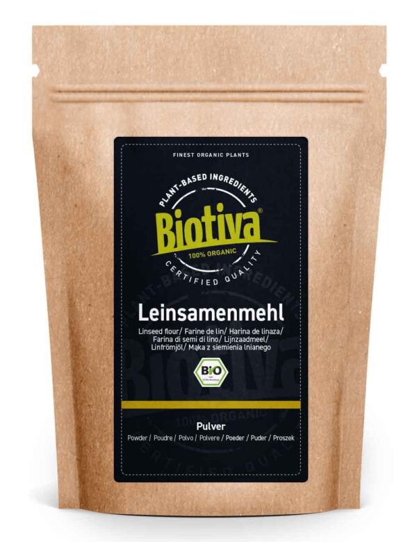 Biotiva Leinsamenmehl Bio