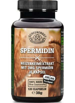 Scheunengut® Spermidin 3mg | aus Weizenkeimen