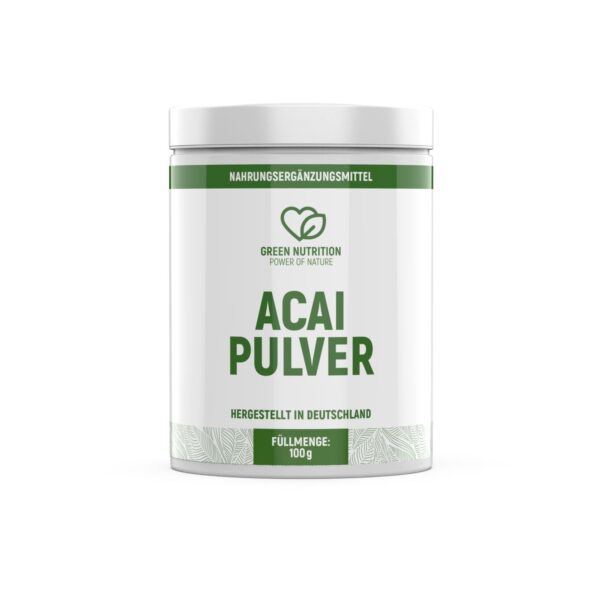 Green Nutrition Acai Pulver