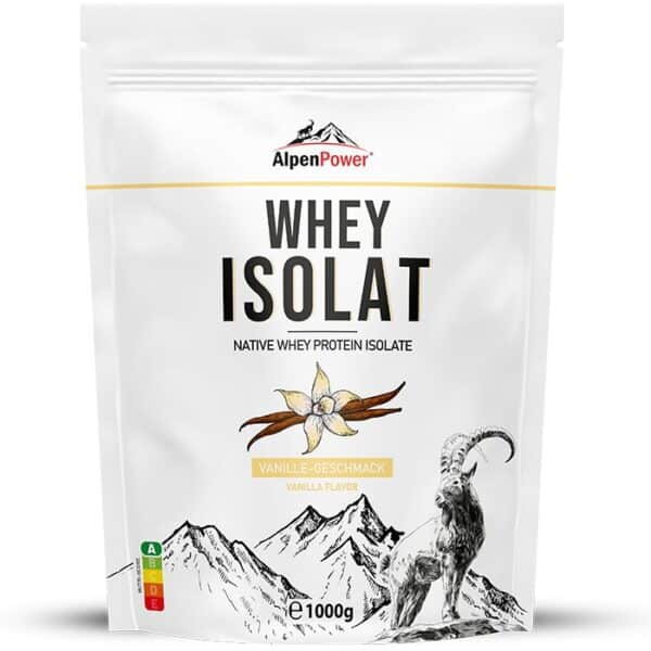 AlpenPower Native Whey Isolat- Vanille