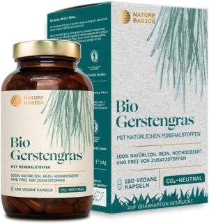 Nature Basics Bio Gerstengras