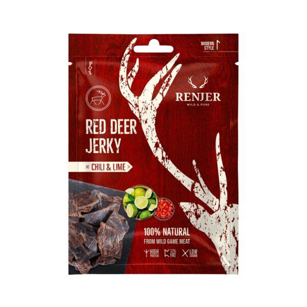 Renjer Red Deer Jerky Chili & Lime