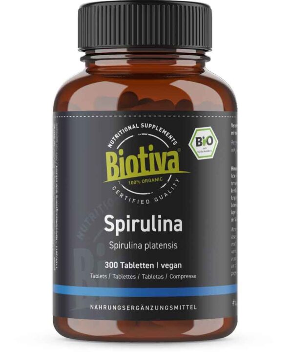 Biotiva Spirulina Tabletten Bio