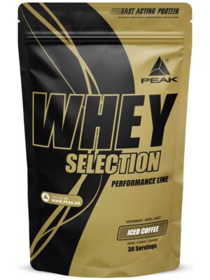 Peak Whey Selection - Geschmack Iced Coffee