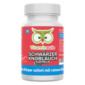 Schwarzer Knoblauch Kapseln - Vitamineule®