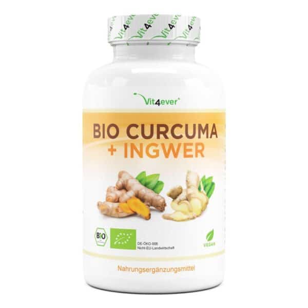 vit4ever Bio Curcuma & Ingwer