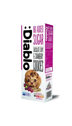 :Diablo No Added Sugar Chocolate Chips&Cranberry Cookies