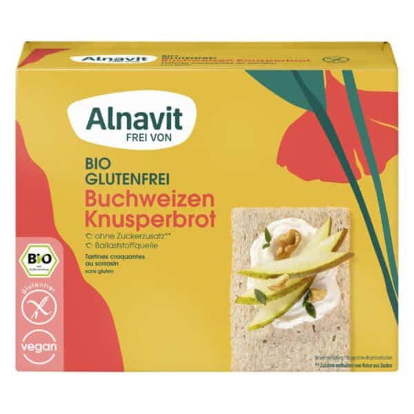 Alnavit Knusperbrot Buchweizen glutenfrei