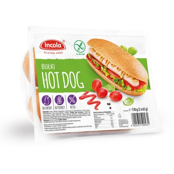 Incola Hot-Dog Brötchen glutenfrei