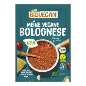 Biovegan vegane Bolognese Sauce glutenfrei