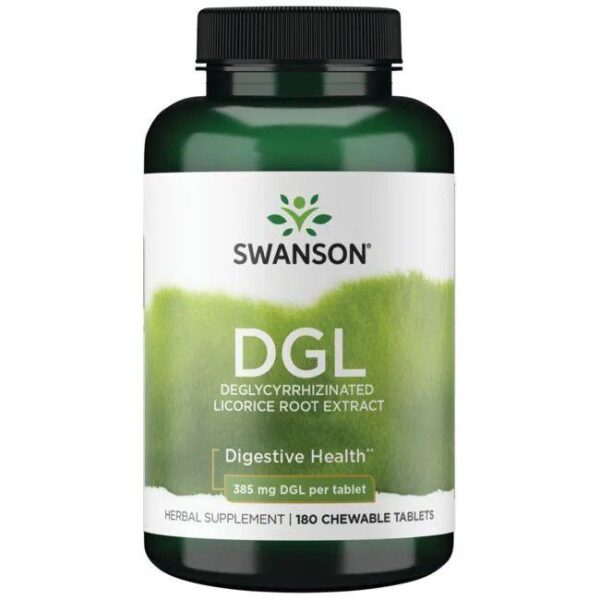 Swanson DGL Deglycyrrhizinierter Süßholzwurzelextrakt 385 mg