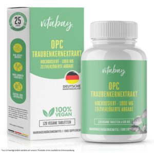 Vitabay OPC Traubenkernextrakt 1000 mg hochdosiert