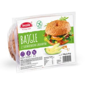 Incola Bagels mit Leinsamen glutenfrei