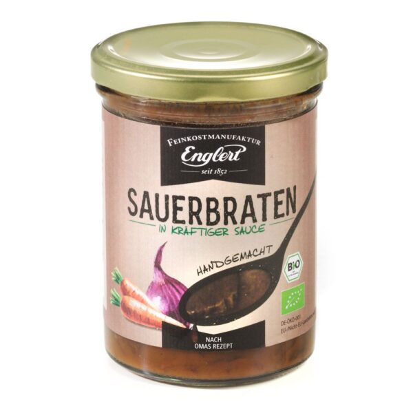 Sauerbraten in kräftiger Sauce Bio