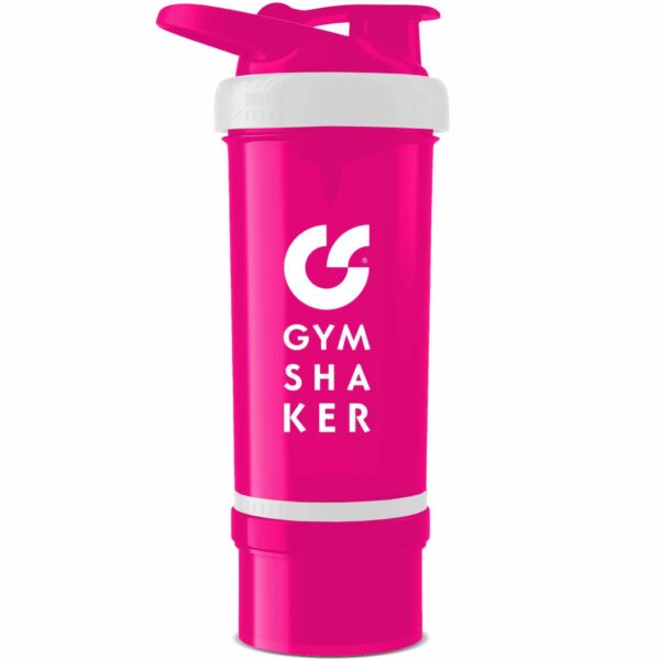 Gymshaker Protein Shaker mit Pulverfach