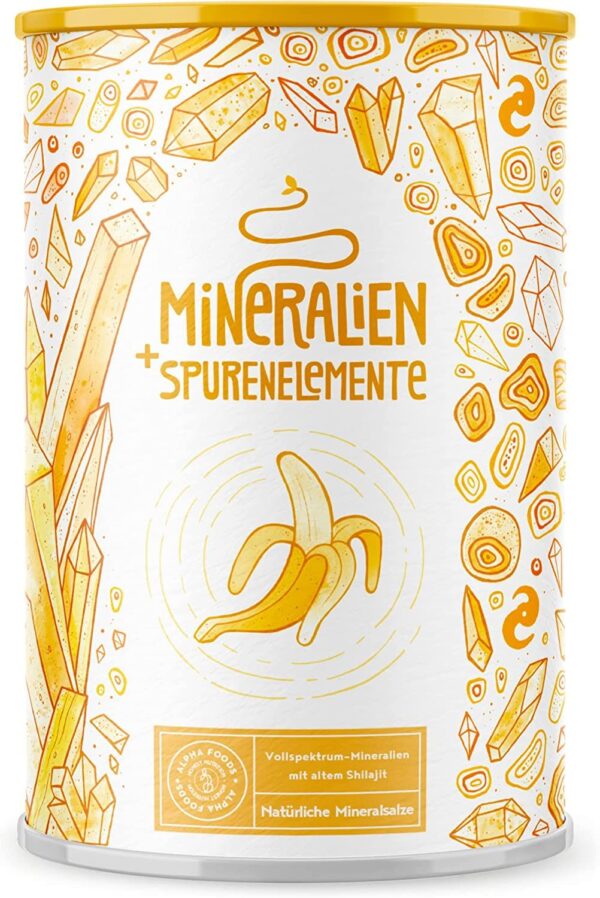 Mineralien und Spurenelemente - Bananengeschmack