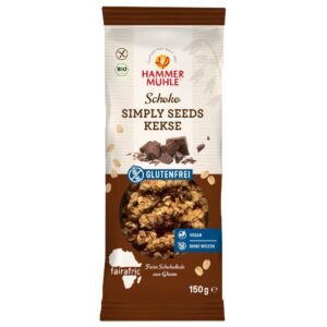 Hammermühle Simply Seeds Kekse Schoko glutenfrei