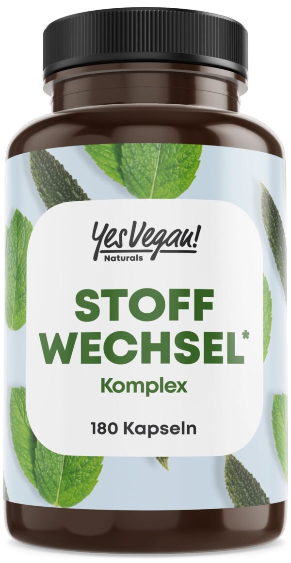 Yes Vegan® Stoffwechsel Kapseln hochdosiert