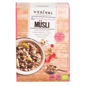 Verival Cranberry-Kirsch Müsli glutenfrei