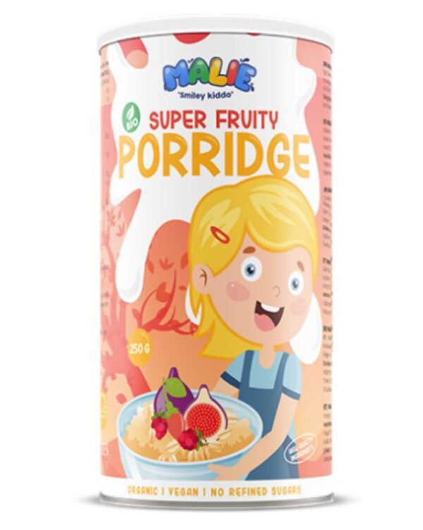 Nature's Finest Malie Bio Super Fruity Porridge - gesundes Haferbrei fur kinder