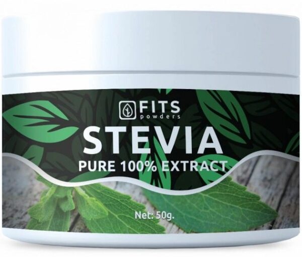 Fits - Reines 100 % Stevia-Extrakt-Pulver