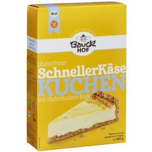 Bauckhof Käsekuchen Backmischung glutenfrei