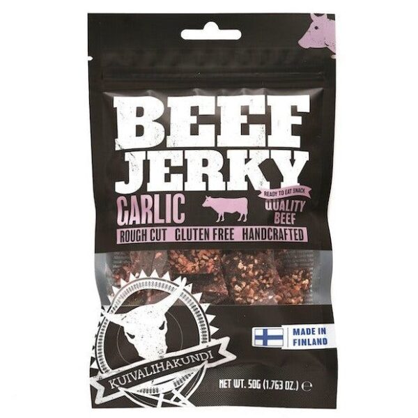 Kuivalihakundi Beef Jerky Garlic