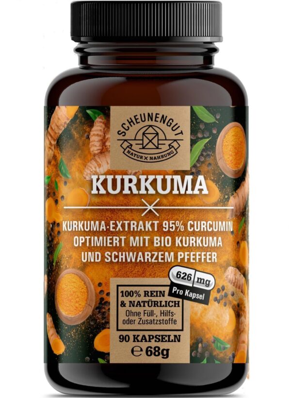 Scheunengut® Kurkuma Komplex | 95% Curcumin