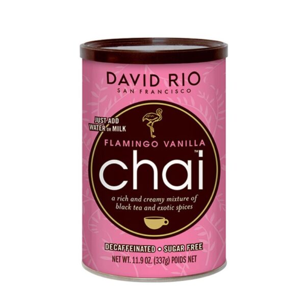 David Rio Chai Flamingo Vanilla entkoffeiniert und zuckerfrei