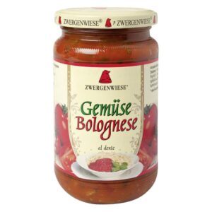 Zwergenwiese Gemüse Bolognese glutenfrei