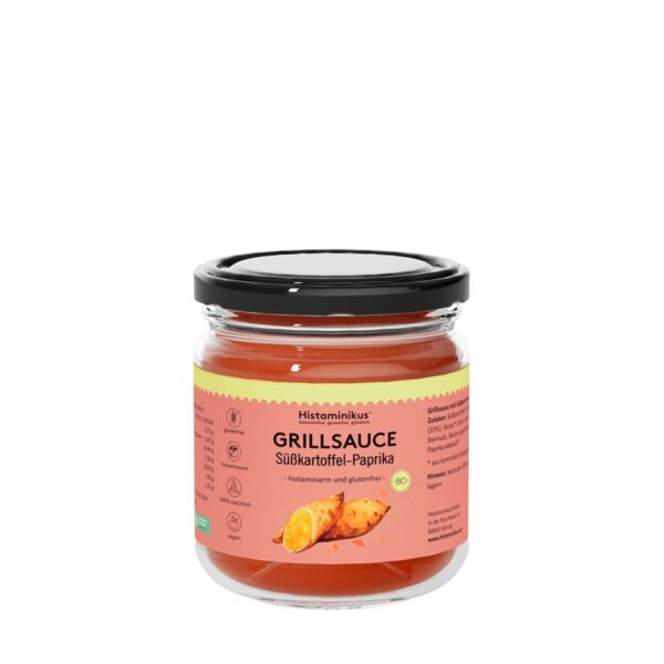 Histaminikus Grillsoße Süßkartoffel-Paprika Bio