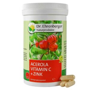 Dr. Ehrenberger Acerola Vitamin C + Zink Kapseln
