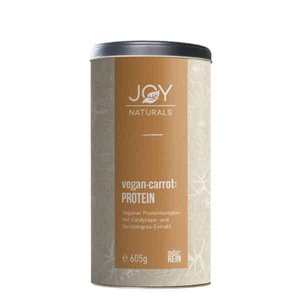 JOY Naturals vegan-carrot:PROTEIN mit Cordyceps-Extrakt