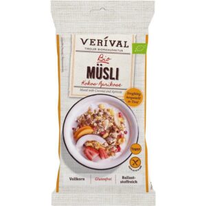 Verival Kokos Aprikose Müsli Portionsbeutel glutenfrei