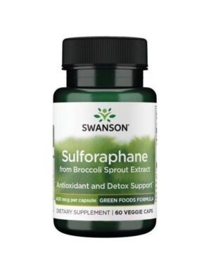 Swanson Sulforaphan aus Brokkolisprossen-Extrakt 400 µg