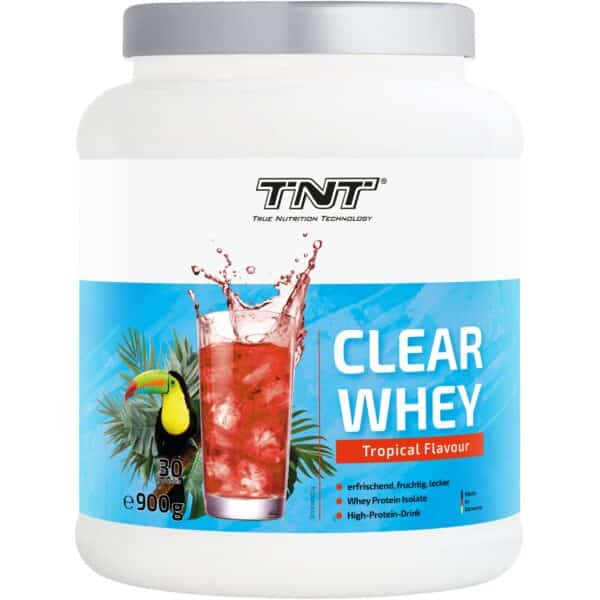 TNT Clear Whey - Proteinshake erfrischend wie ein Eistee oder Softdrink