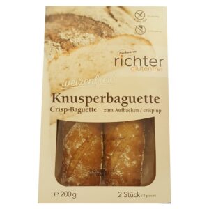 Backwaren Richter Knusperbaguette glutenfrei
