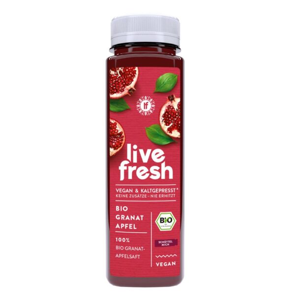 LiveFresh Granatapfelsaft (inkl. 1